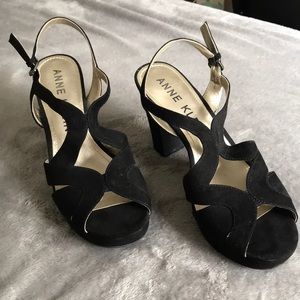 Strappy cut out formal wear heels